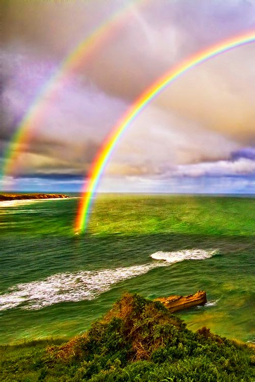 double sole rainbows