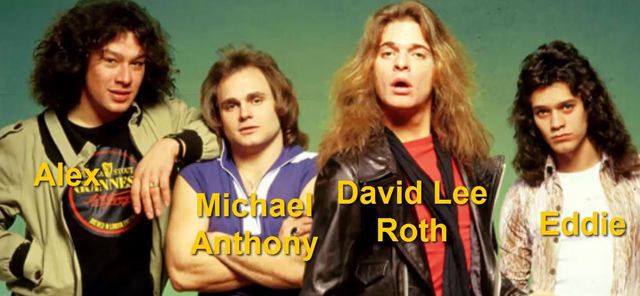 Van Halen Van Halen Banda Grupo