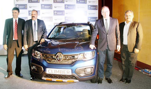 Mr. Sumit Sawhney, Country CEO and Managing Director, Renault India Operations during launch of Renault KWID CLIMBER in Chandigarh_ Mr. Sumit Sawhney, Country CEO and Managing Director, Renault India Operations during launch of Renault KWID CLIMBER in Chandigarh_