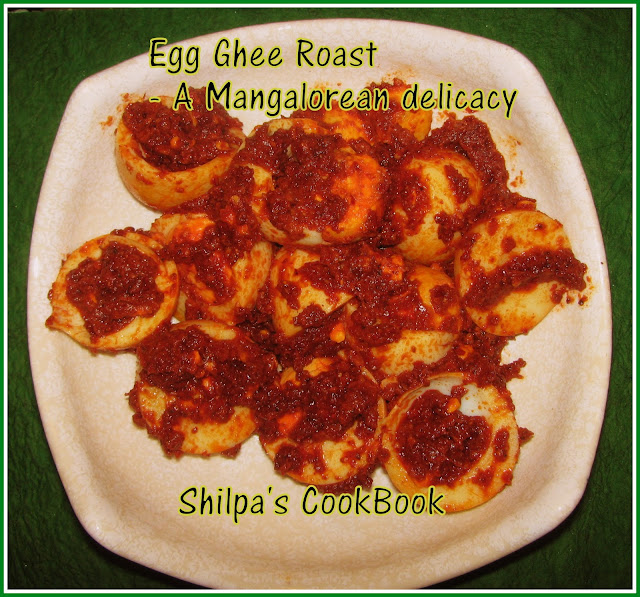 Cook Book Egg Ghee Roast A Mangalorean delicacy