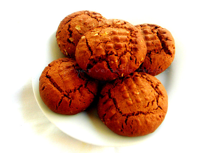 Priya's Versatile Recipes Coffee Oatmeal Cookies