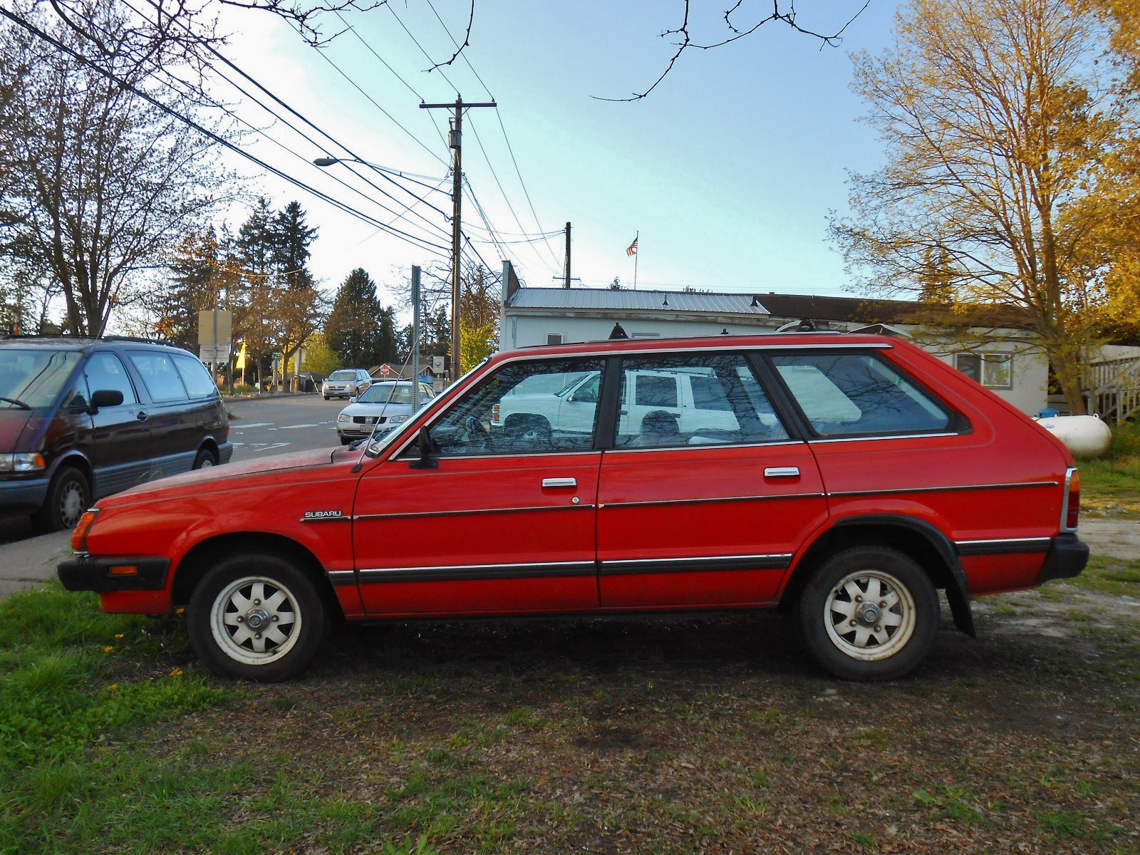 Seattle's Parked Cars: 1982 Subaru GL Wagon