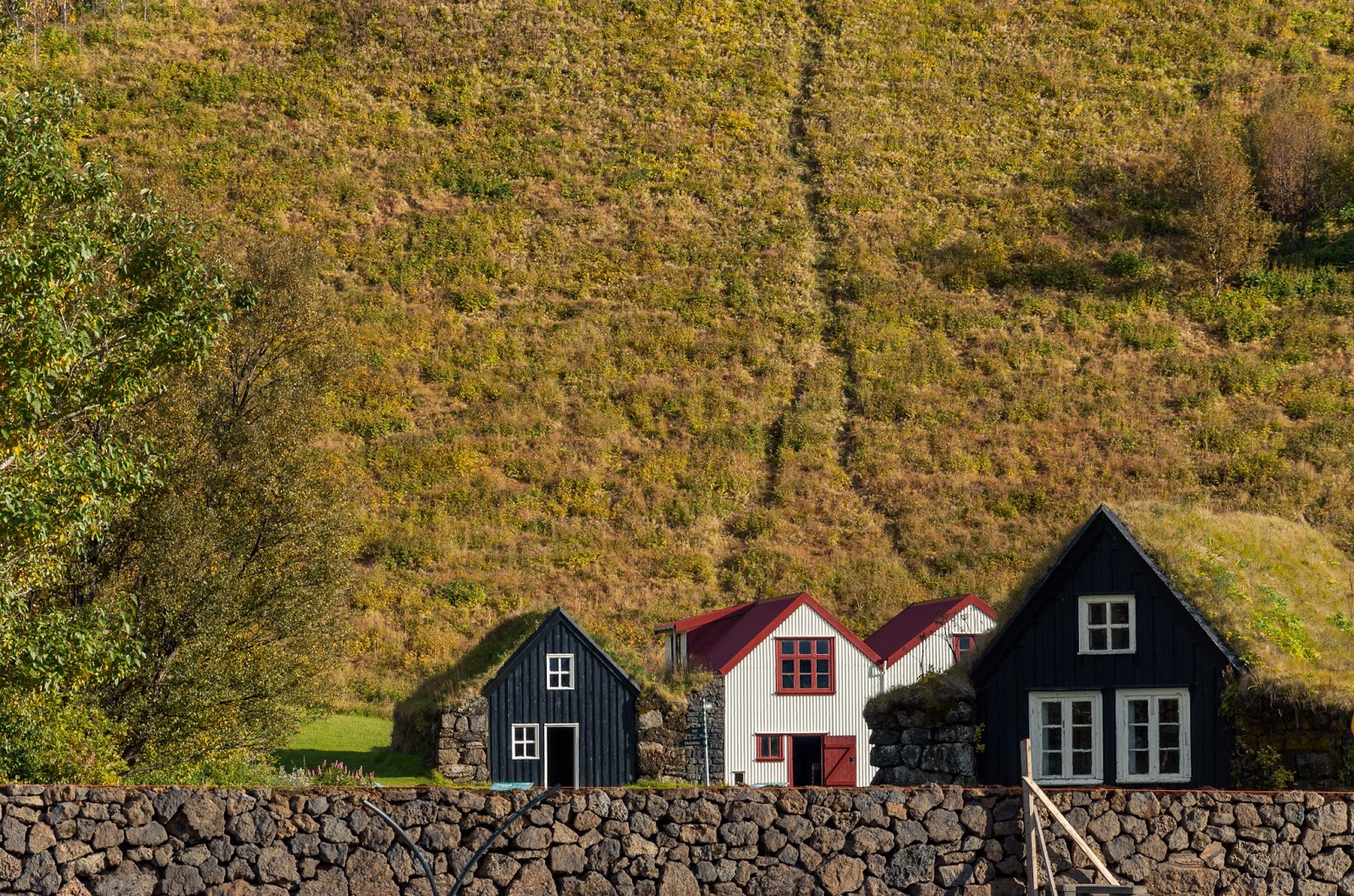 Islandia, Skógar. skansen, tradycja