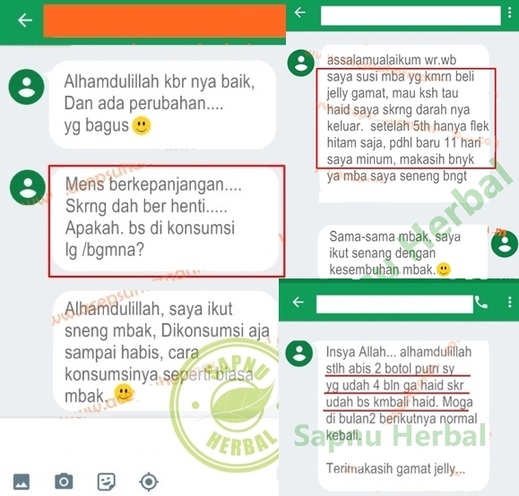 Testimoni QnC Jelly Gamat Haid Testimoni QnC Jelly Gamat Haid