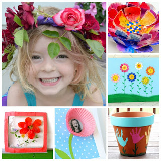 50+ FLOWER CRAFTS FOR KIDS: these are gorgeous! Can we make them all, please? #springcraftsforkids #springcrafts #springcraftspreschool #springkidscrafts #flowers