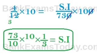 Simple Interest Basic Formulas