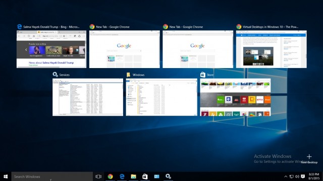Task View And Virtual Desktops On Windows 10 Berbagi Informasi Sains 