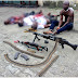 Graphic Photo Of Armed Robbers Killed During Police Shootout In Port-Harcourt