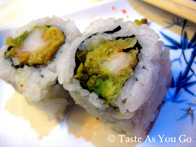 Mexican Roll at Amura - Dr. Phillips in Orlando, FL (Photo by Michelle Judd of Taste As You Go)