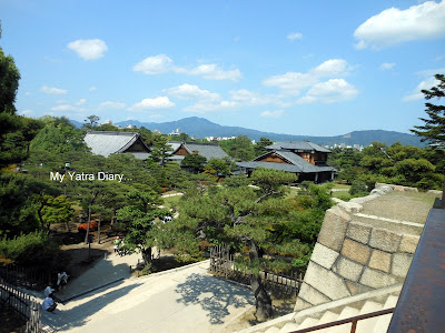 Honmaru Palace view - Nijo Castle in Kyoto, Japan