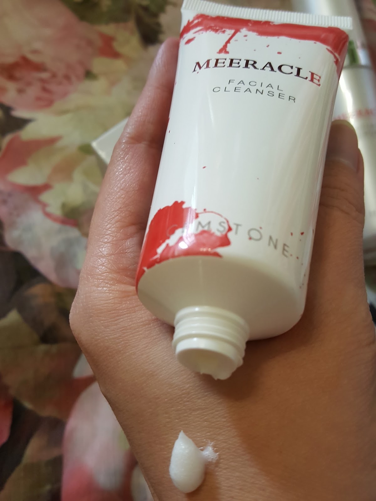 Meeracle Gemstone Skincare features diamond, ruby and pearl extracts