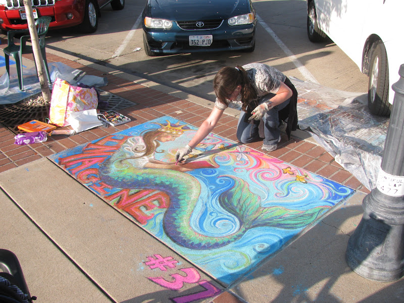 Backyard Excursions Bountiful Sidewalk Chalk Festival