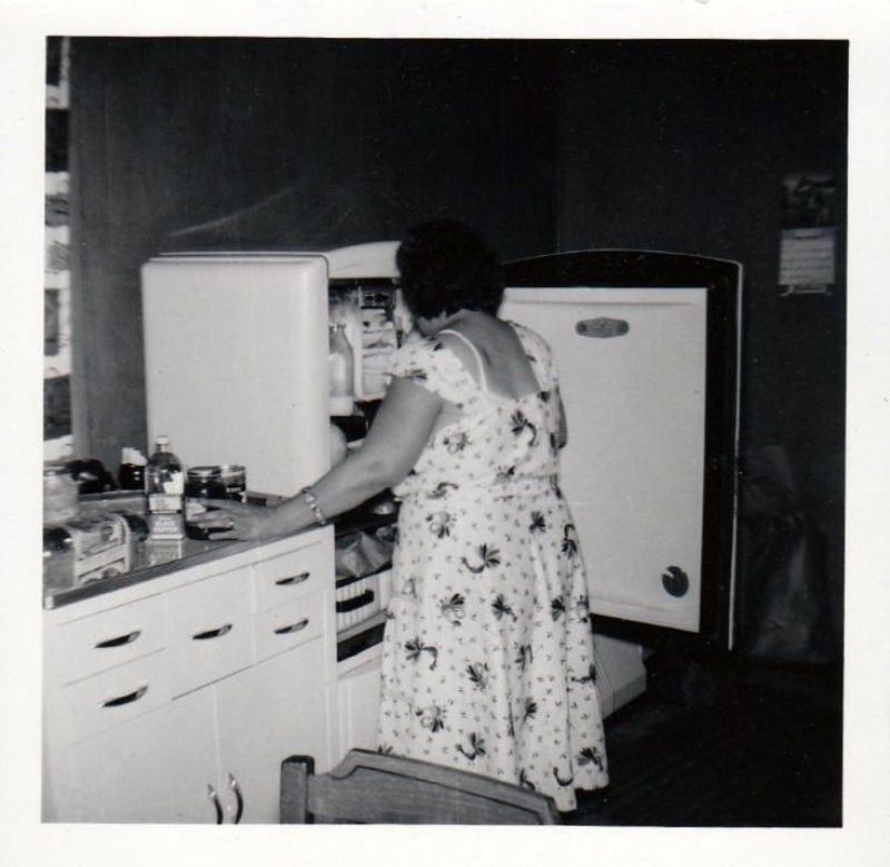 25 Vintage Photos Show What People Often Had in the Refrigerators From