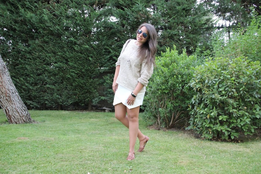 DIY Costura de falda de picos.