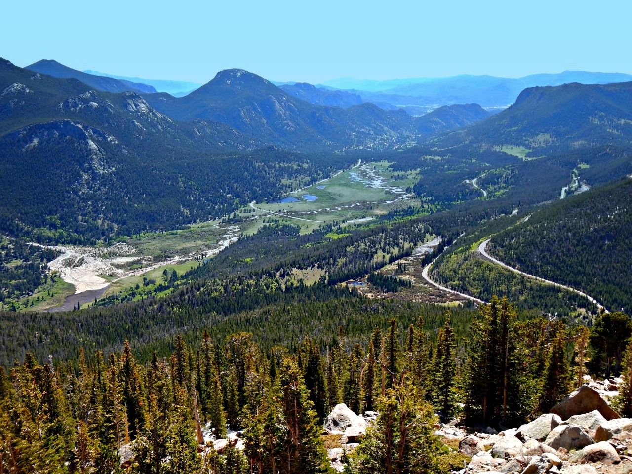 A Redleg's Rides Uraling Trail Ridge Road, Rocky Mountain National Park