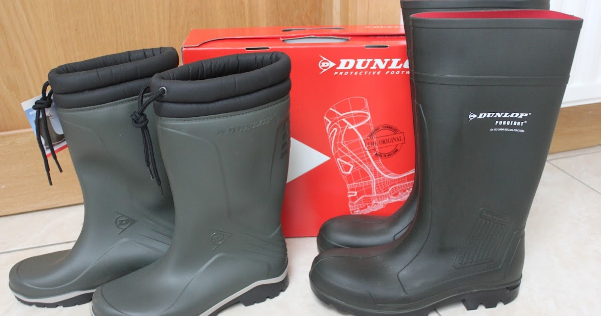 dunlop blizzard wellies mens