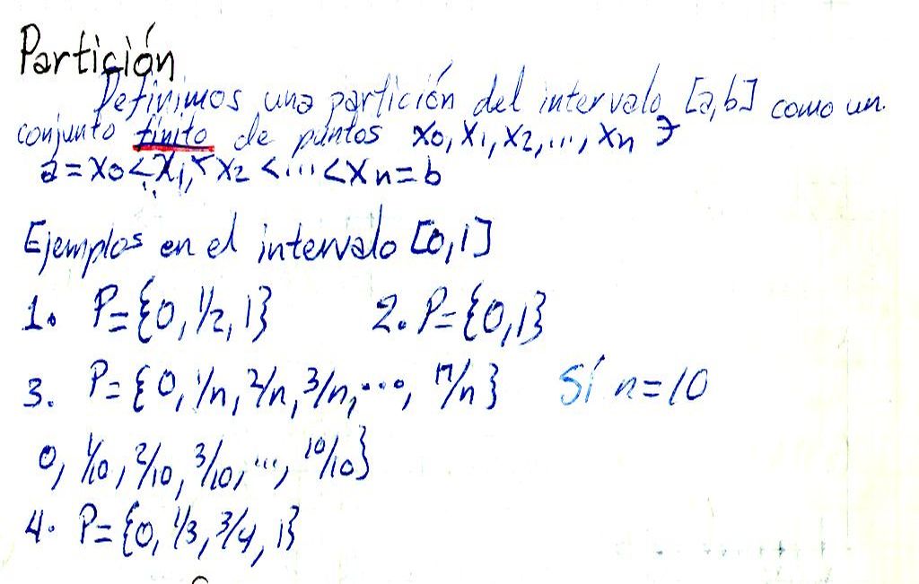 Platicando de Matematicas Particion
