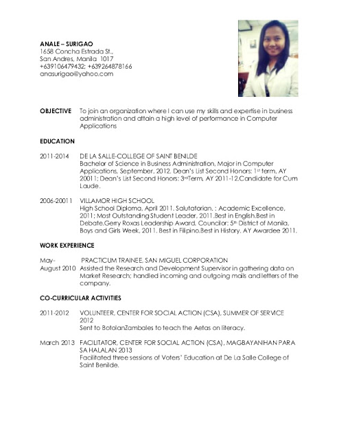 nursing professional resume