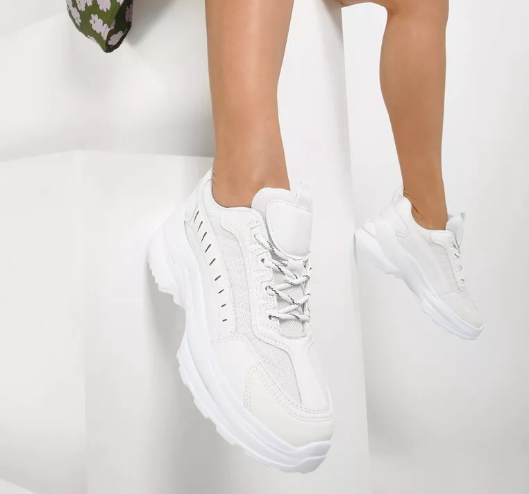 Sneakers dama Albi moderni model 2020 la pret mic cu talpa groasa