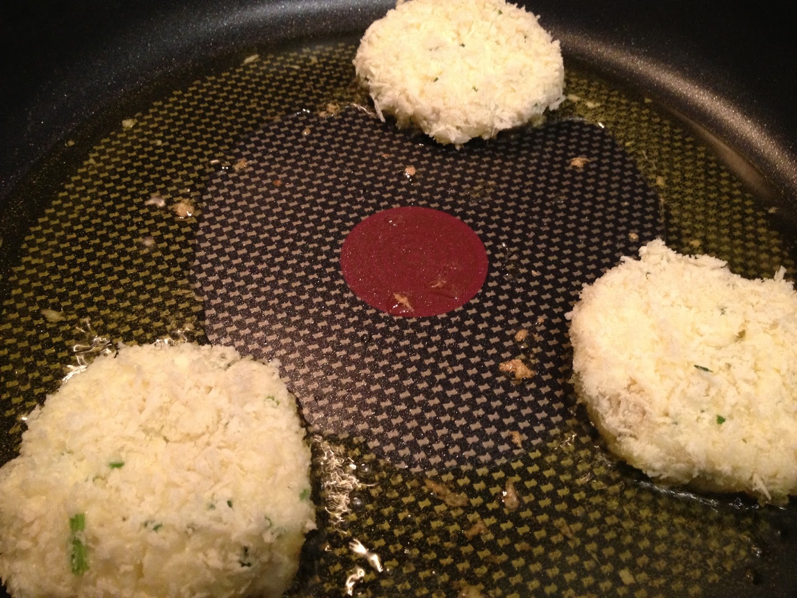 pearls and pasta Chive Risotto Cakes