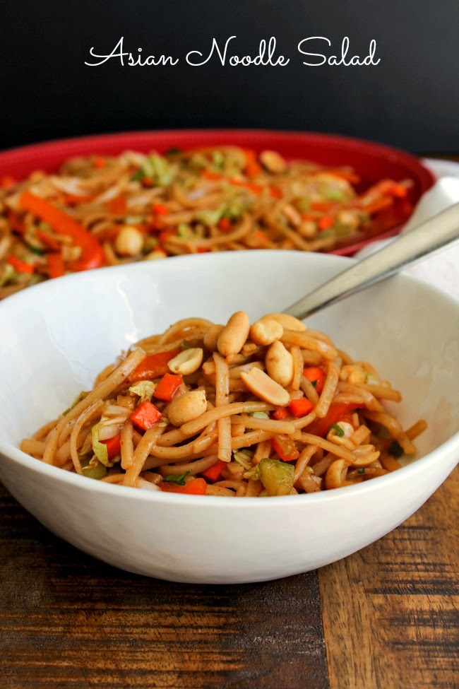 Asian Noodle Salad | The Chef Next Door
