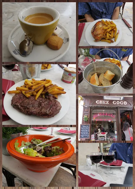 Lunch at Chez Coco in Aigues Mortes, France