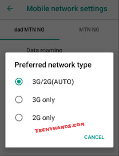 Android Phone Network connection