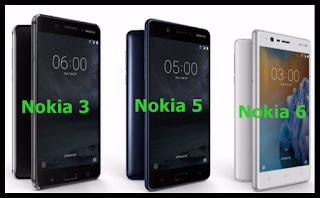 Nokia 3, 5, 6 will be released in india from HMD Global