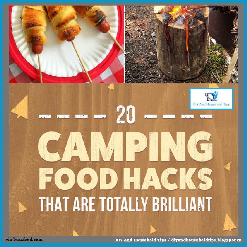 DIY And Household Tips 20 Camping Food Hacks