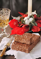 Turrón de chocolate con arroz inflado y crema de speculoos Turrón de chocolate con arroz inflado y crema de speculoos -cocinando con neus