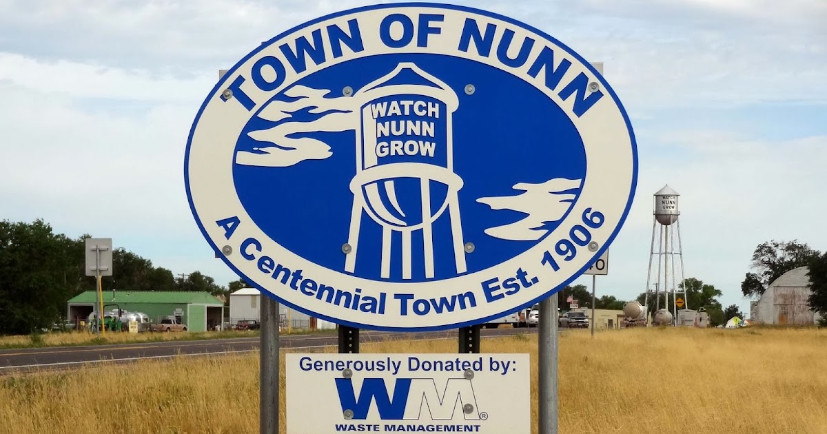 Geographically Yours Nunn, Colorado