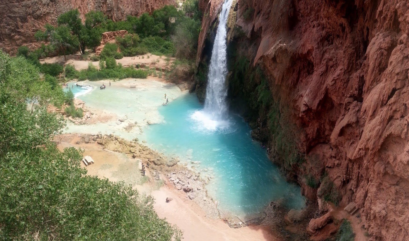 Havasu Falls, Grand Canyon.