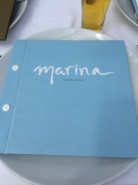Carta del Marina Beach Club Valencia Carta del Marina Beach Club Valencia
