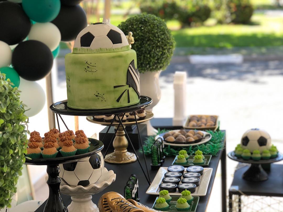 Festa infantil: 10 anos com tema futebol! — Guia Tudo Festa - Blog de