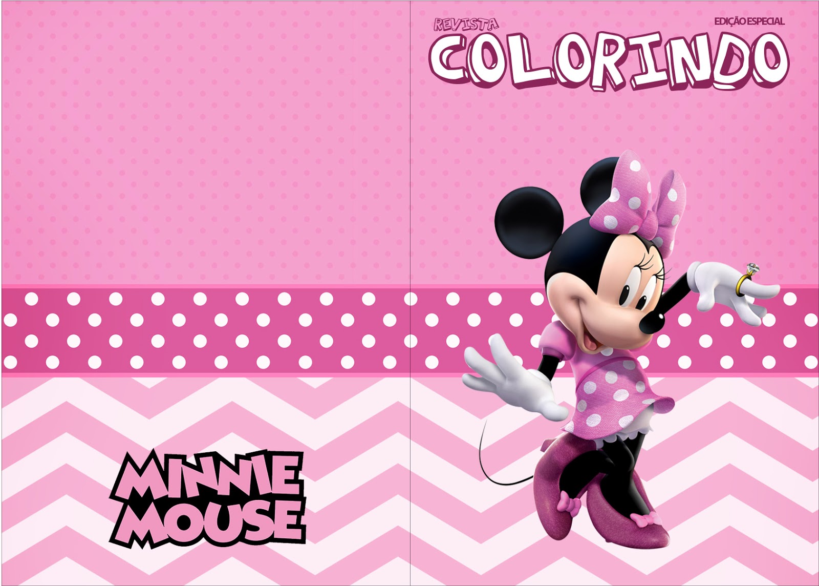 Pretty Minnie in Pink: Free Party Printables. - Oh My Fiesta! in english