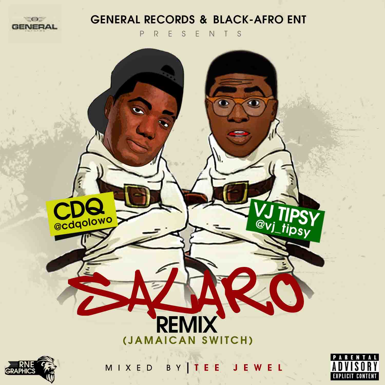 General records. CDQ. A bar song tipsy remix. General records. CDQ.