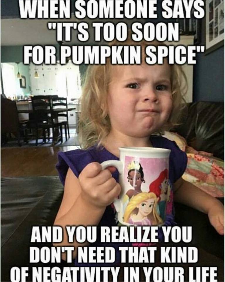 Hilariously Counting Down to Autumn... Pumpkin Spice ...