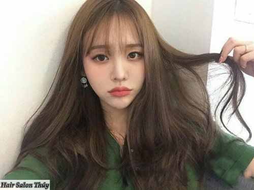 Tóc Nhuộm Màu Nâu Hạt Dẻ Cứu Cánh Cho Nàng Tóc Mỏng Và Thưa Toc Nhuom Mau Nau Hat De