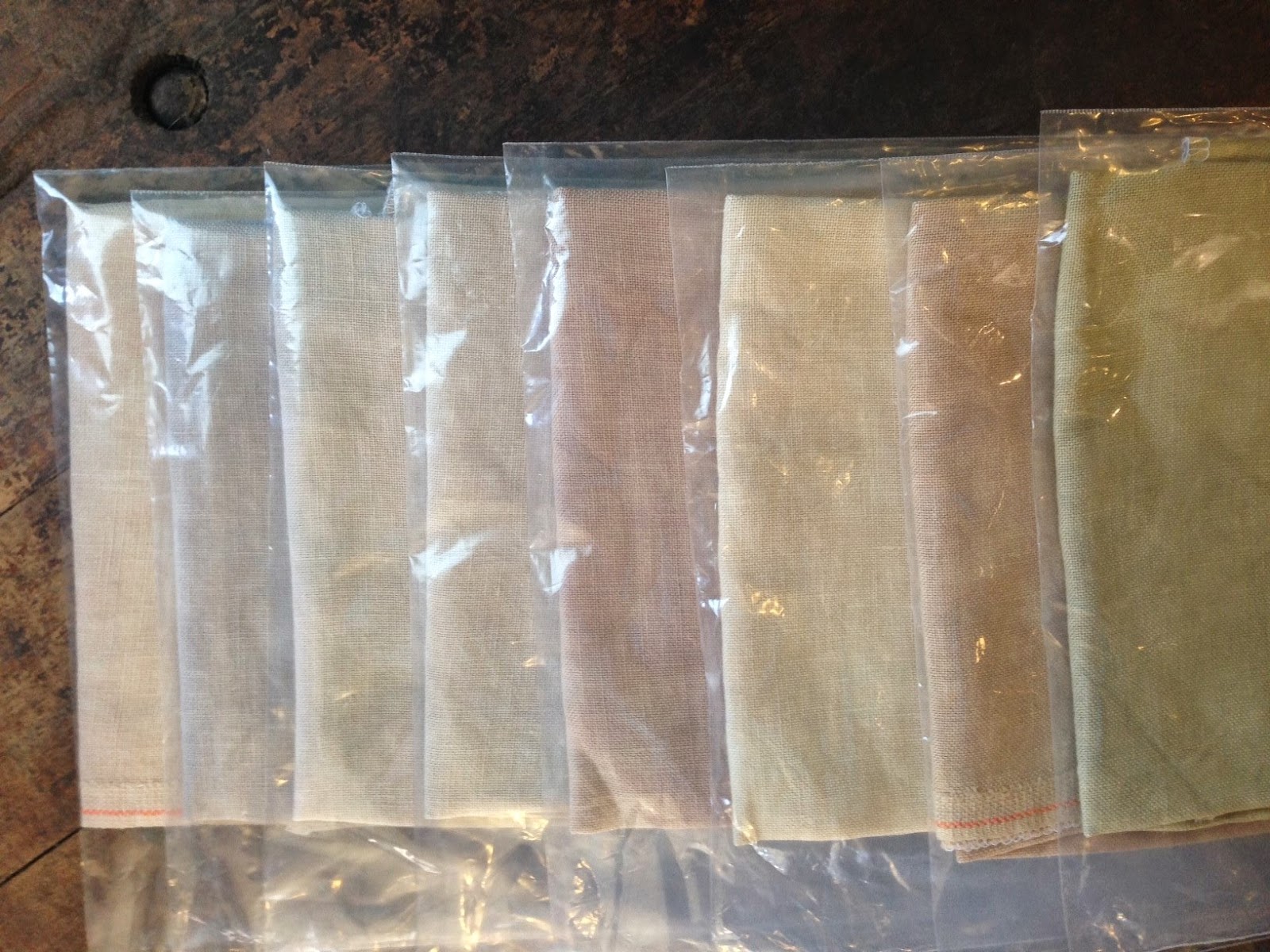 Scattered Seed Samplers Lovely Lakeside Linen