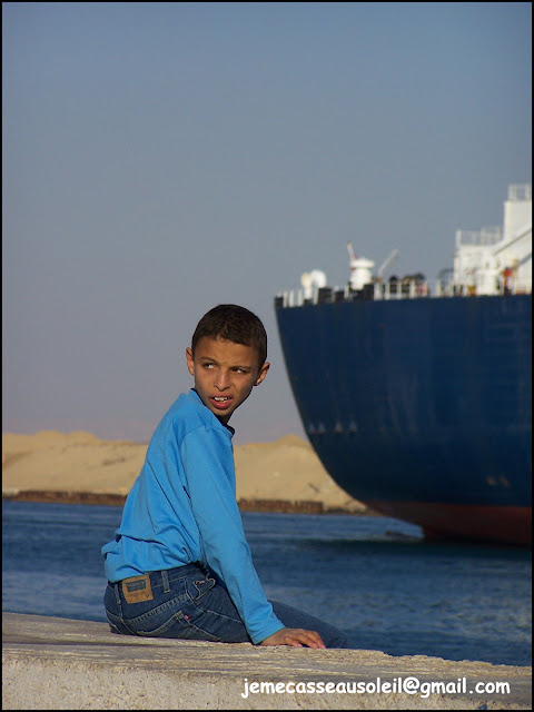 Enfant à Suez