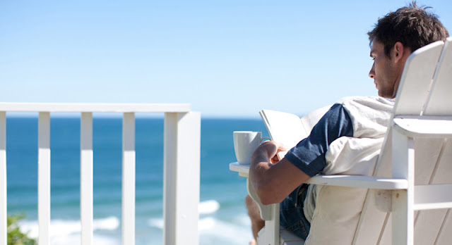 Man Reading Book