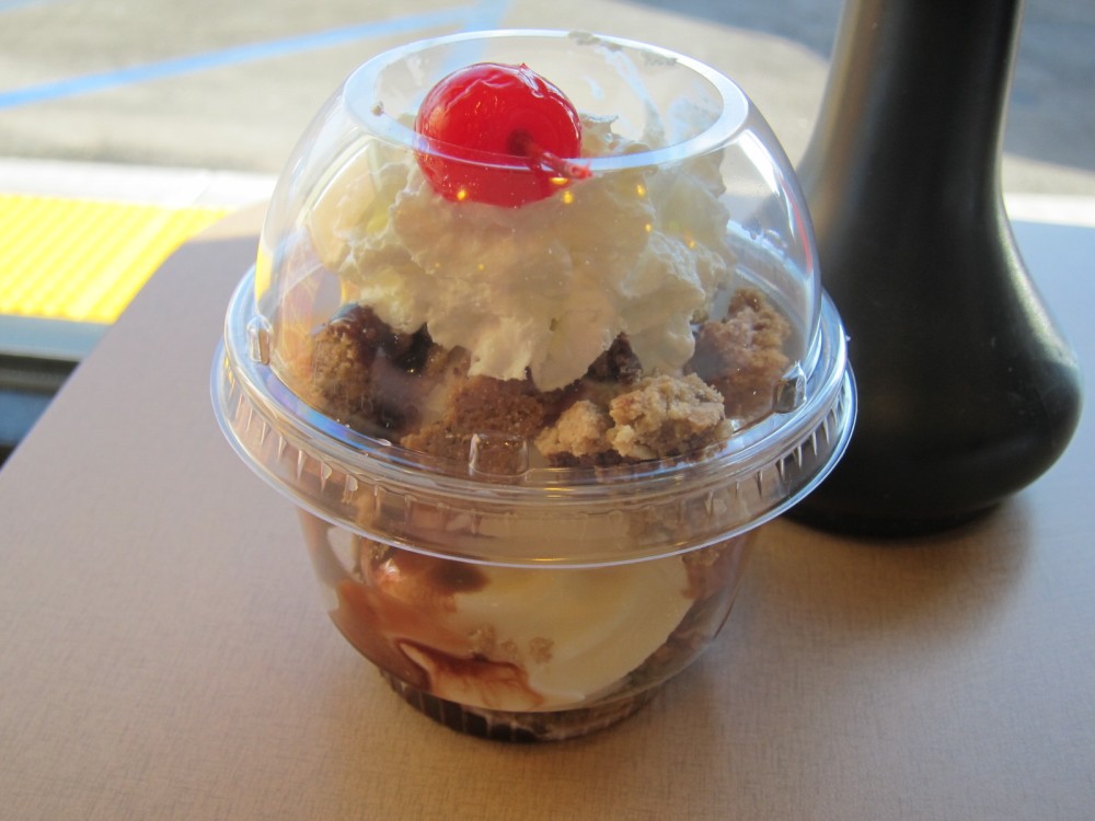 Review ChickfilA Cookie Sundae
