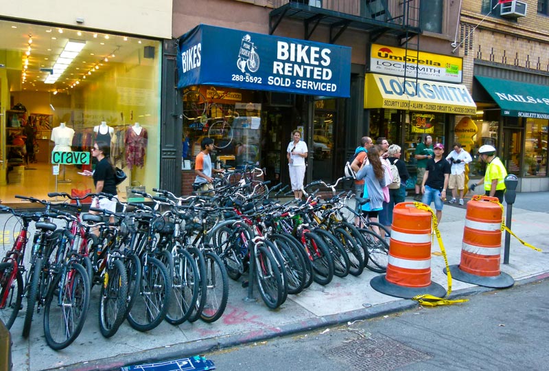 bike shop on broadway