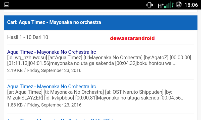 Menambahkan Lirik pada Lagu Mp3 Android Tanpa Aplikasi