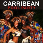 New year Carribean party