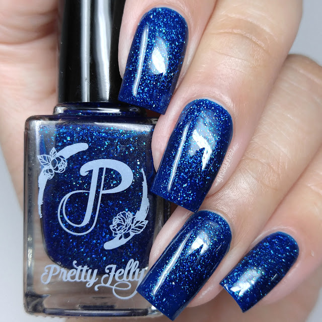 Pretty Jelly Nail Polish - Bluefire