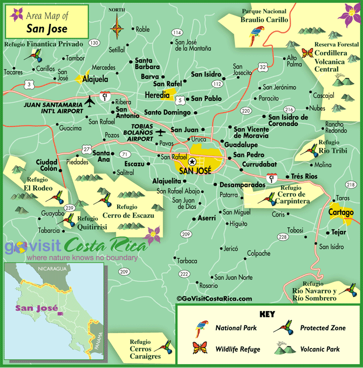 Álbumes 100+ Foto Mapa De San Jose Costa Rica El último Álbumes 100+ Foto Mapa De San Jose Costa Rica El último