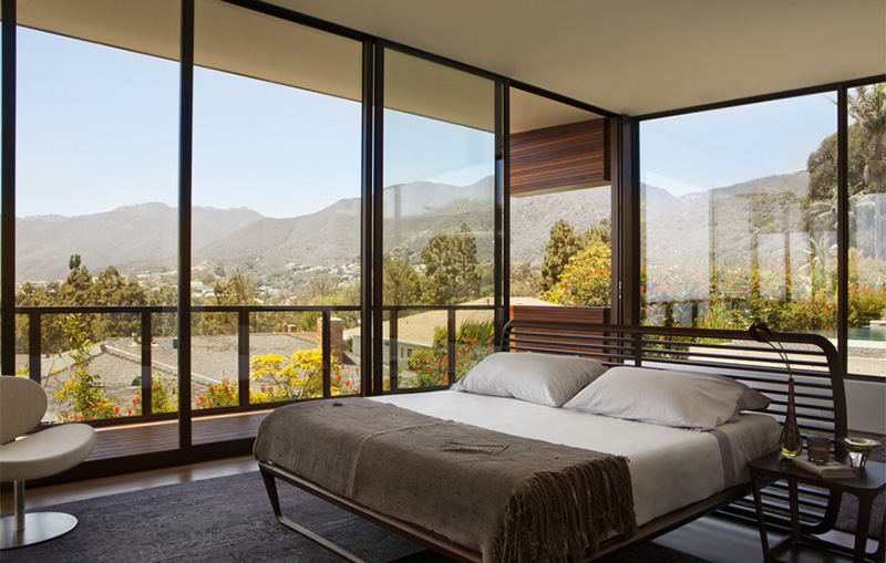 Pacific Palisades Ziering Residence bedroom