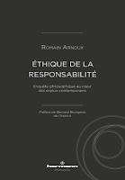 Les Livres de Philosophie: Romain Arnoux : Éthique de la responsabilité ...
