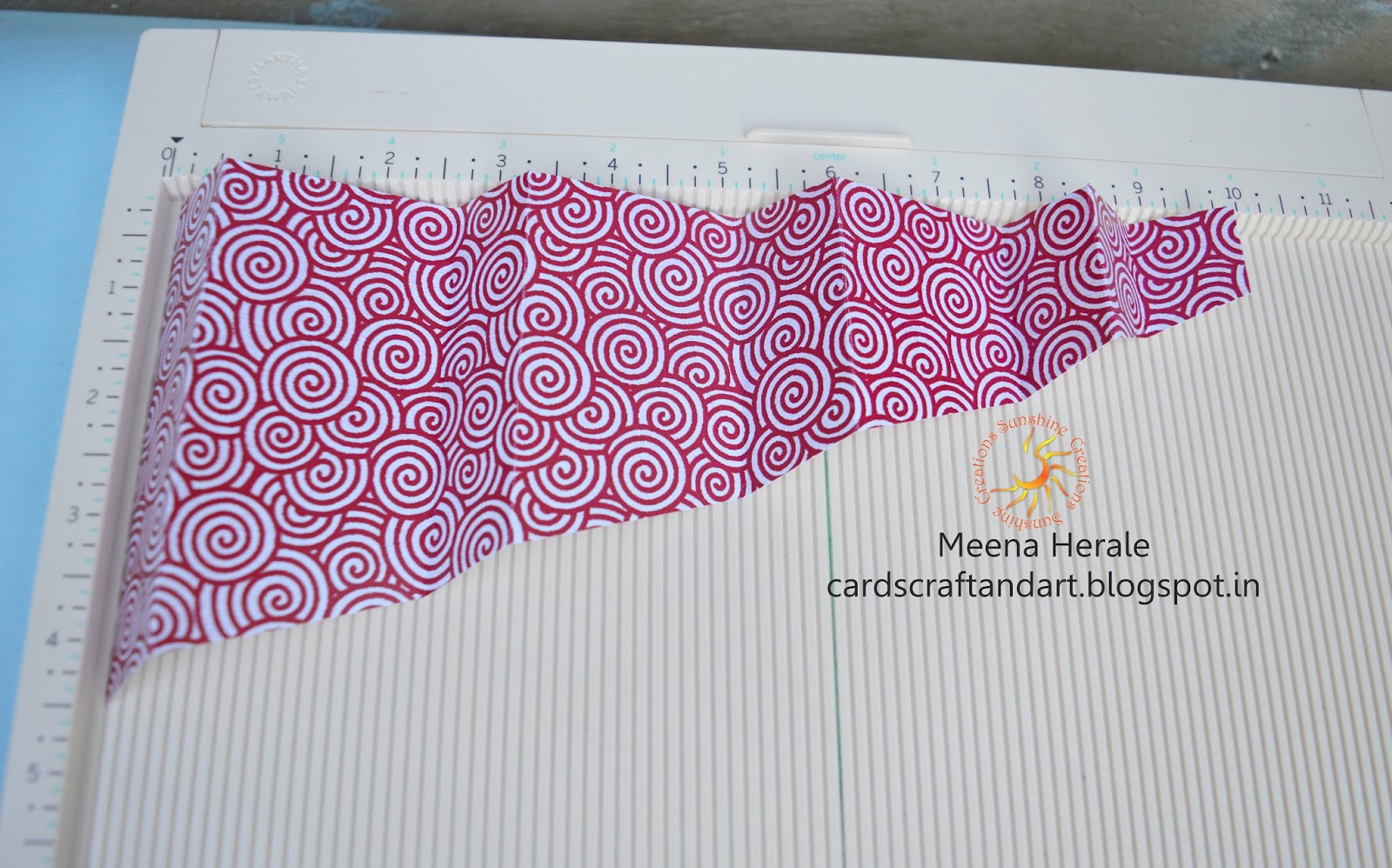 Dreamation Designs Curtain Fun Fold Card Tutorial